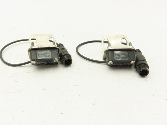 Allen Bradley 42JS-D2MPA1-F4 Photoelectric Sensor 800mm Range Proximity Lot of 2