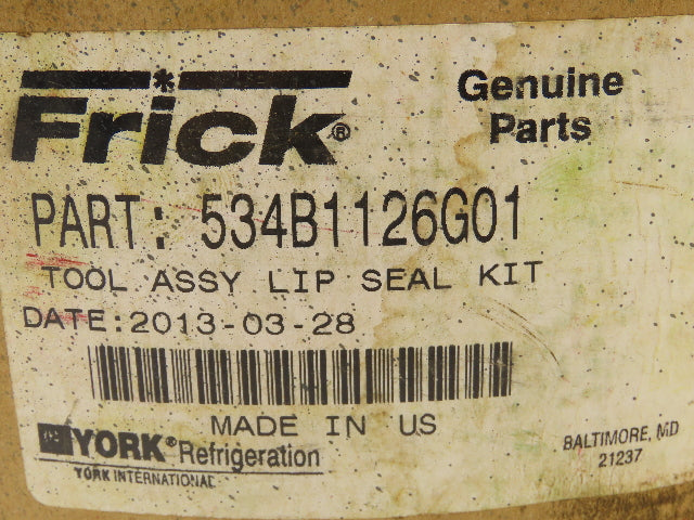 Frick 534B1126G01 Lip Seal Assembly Kit