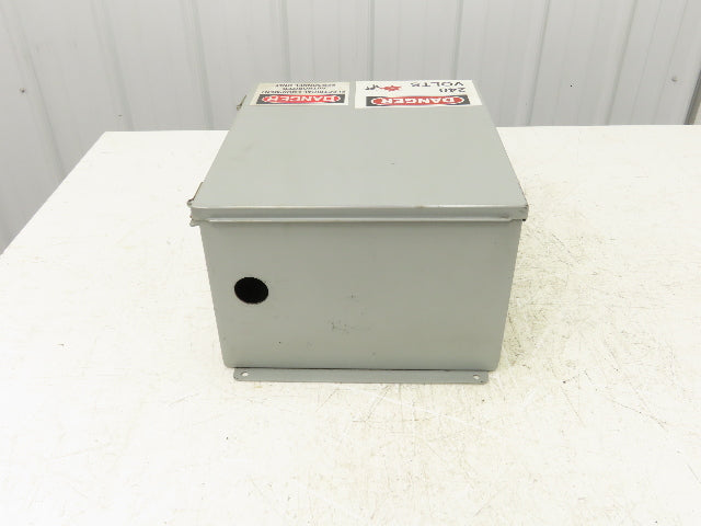 Wiegmann B141208CH Electrical Enclosure 14x12x8" Wall Mount Control Panel