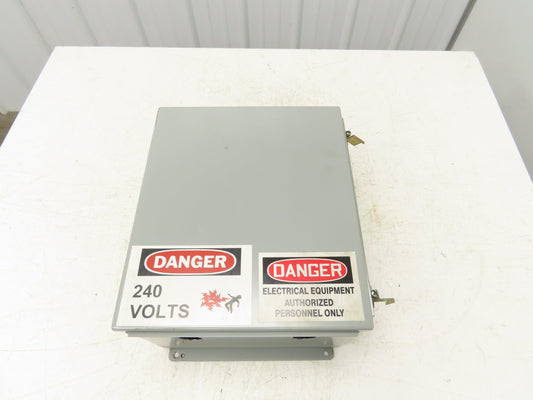 Wiegmann B141208CH Electrical Enclosure 14x12x8" Wall Mount Control Panel