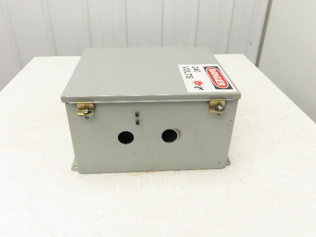 Wiegmann B141208CH Electrical Enclosure 14x12x8" Wall Mount Control Panel