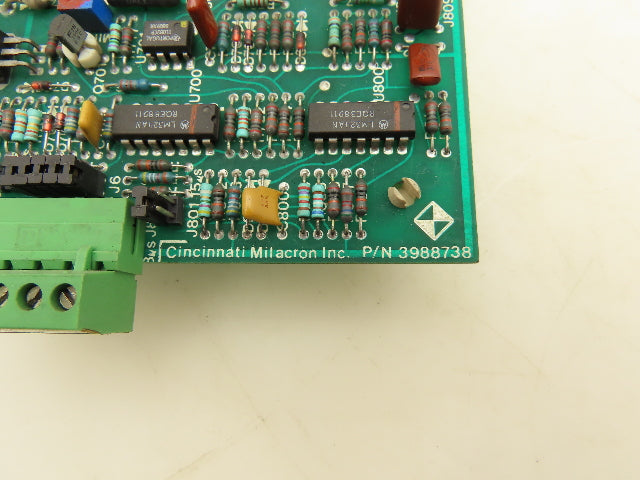 Cincinnati Milacron 3988738 Solenoid Driver Card ES-43-A8-0610-A-1 HAF-1