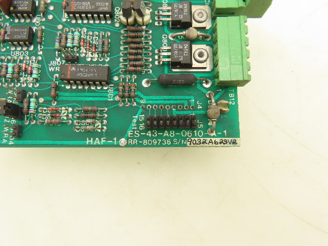 Cincinnati Milacron 3988738 Solenoid Driver Card ES-43-A8-0610-A-1 HAF-1