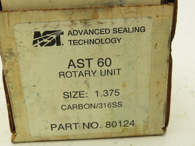 AST Advanced Sealing AST-60 Rotary Unit Pump Shaft Seal 1-3/8" Bore