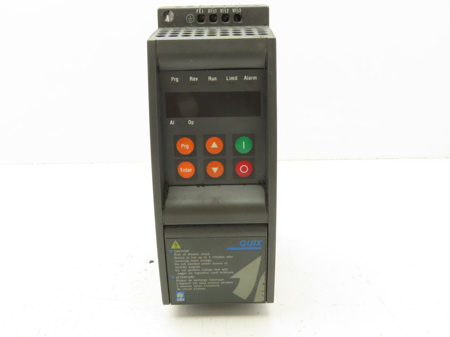 SIEI SPA Quix QX3 1007 KBX AC Inverter Variable Speed VFD Drive .75kw 480V 3PH