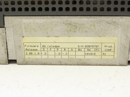 SIEI SPA Quix QX3 1007 KBX AC Inverter Variable Speed VFD Drive .75kw 480V 3PH