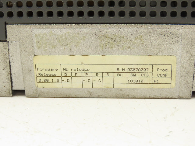 SIEI SPA Quix QX3 1007 KBX AC Inverter Variable Speed VFD Drive .75kw 480V 3PH