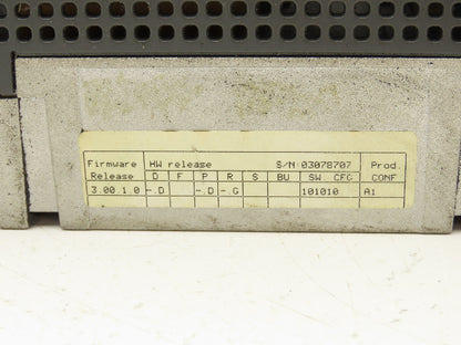 SIEI SPA Quix QX3 1007 KBX AC Inverter Variable Speed VFD Drive .75kw 480V 3PH