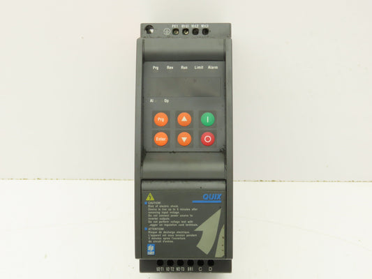 SIEI SPA Quix QX3 1007 KBX AC Inverter Variable Speed VFD Drive .75kw 480V 3PH