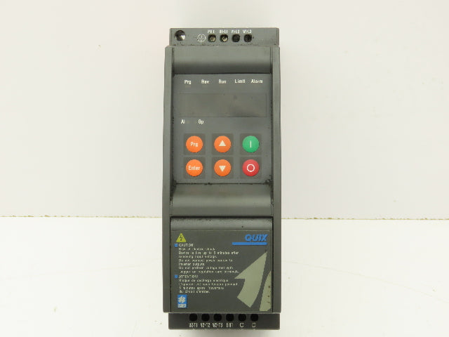 SIEI SPA Quix QX3 1007 KBX AC Inverter Variable Speed VFD Drive .75kw 480V 3PH