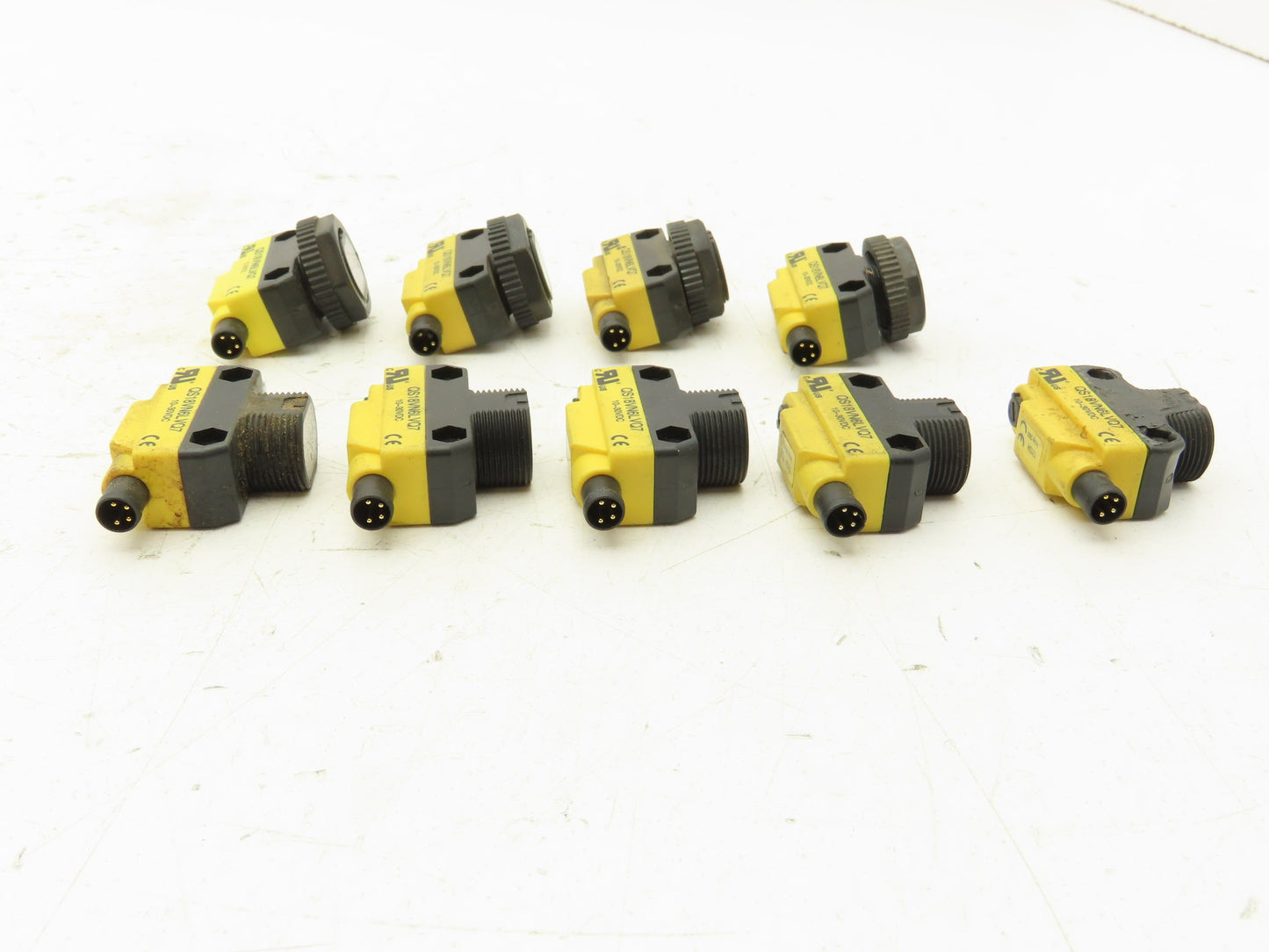 Banner QS18VN6LVQ7 Photoelectric Sensor Retro 10-30VDC 6.5M Range 4 Pin Lot Of 9