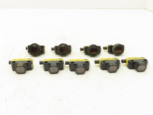 Banner QS18VN6LVQ7 Photoelectric Sensor Retro 10-30VDC 6.5M Range 4 Pin Lot Of 9