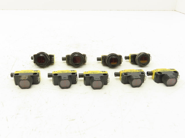 Banner QS18VN6LVQ7 Photoelectric Sensor Retro 10-30VDC 6.5M Range 4 Pin Lot Of 9