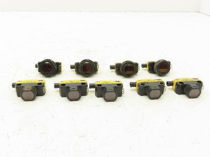 Banner QS18VN6LVQ7 Photoelectric Sensor Retro 10-30VDC 6.5M Range 4 Pin Lot Of 9