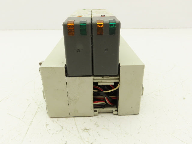 SMC VQ4300-5 Pneumatic Solenoid Valve 24VDC 2-Station Plug-In Manifold