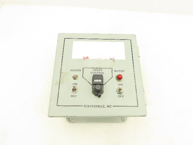 KB KBIC-125 Solid State DC Motor Variable Speed 90VDC 3/4HP Control Panel 120V