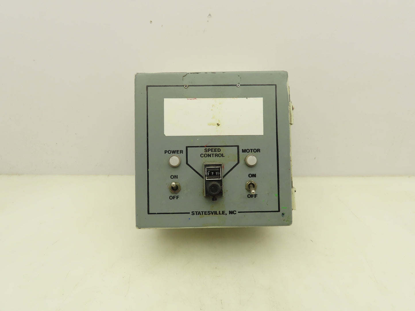 Extron 180-11B Solid State DC Motor Variable Speed 90VDC 1/8HP Control Panel
