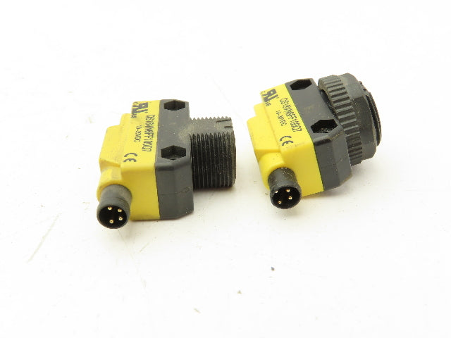 Banner QS18VN6FF100Q7 Photoelectric Sensor 10-30VDC 100MM Range 4 Pin Lot Of 8