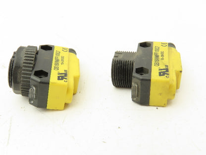 Banner QS18VN6FF100Q7 Photoelectric Sensor 10-30VDC 100MM Range 4 Pin Lot Of 8