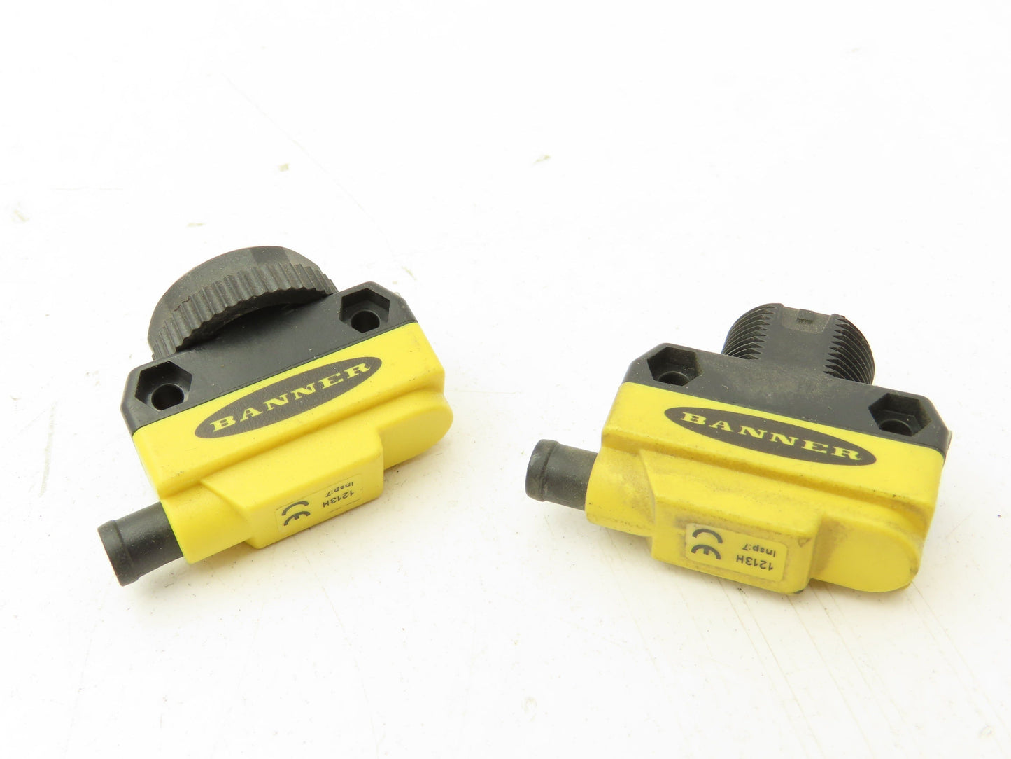 Banner QS18VN6FF100Q7 Photoelectric Sensor 10-30VDC 100MM Range 4 Pin Lot Of 8