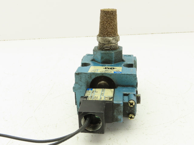 MAC 56C-12-111CA Pneumatic 3/2 Solenoid Valve 3/8" NPT 120V