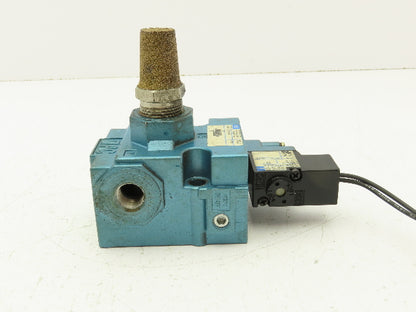 MAC 56C-12-111CA Pneumatic 3/2 Solenoid Valve 3/8" NPT 120V
