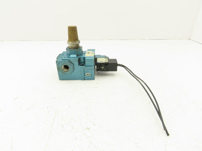 MAC 56C-12-111CA Pneumatic 3/2 Solenoid Valve 3/8" NPT 120V