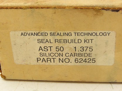 AST Advanced Sealing AST-50 Pump Shaft Seal Rebuild Accessory Kit 1-3/8"