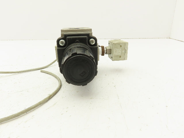 SMC AR40-N06-Z Pneumatic Regulator W/ Digital Pressure Switch 7-125 PSI 3/4"NPT
