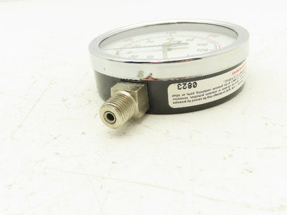 Frick Ashcroft 9049-05 Needle Pressure Gauge 30" Hg vac-150 PSI 1/4" NPT