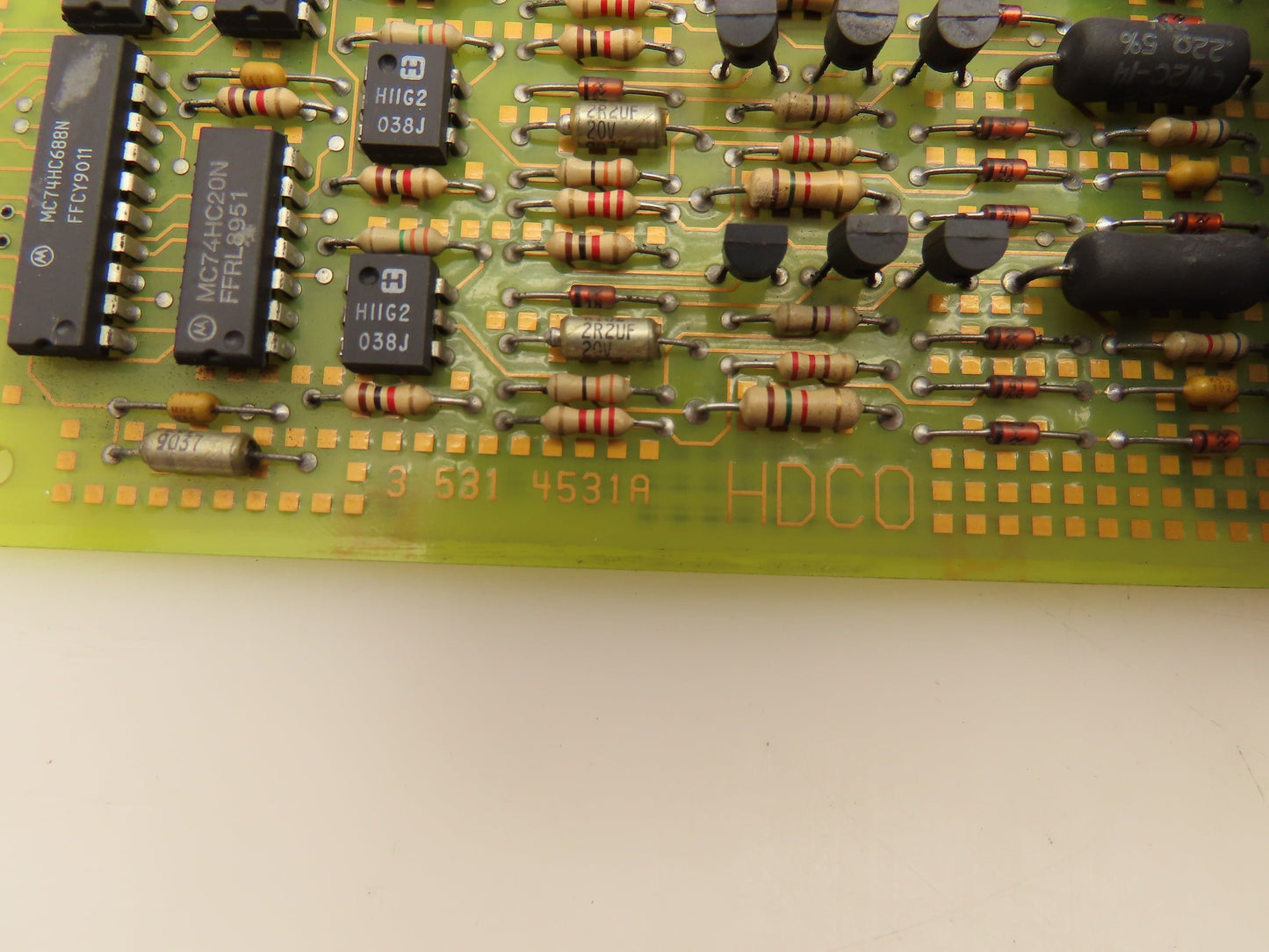 Cincinnati Milacron 3 531 4531A HDCO PLC Slot Card 16 Point I/O Circuit Board