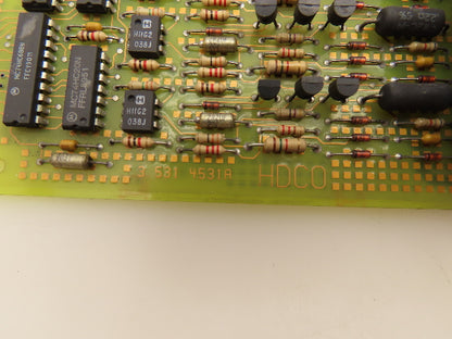 Cincinnati Milacron 3 531 4531A HDCO PLC Slot Card 16 Point I/O Circuit Board