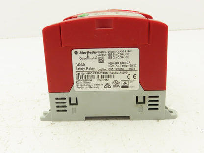 Allen-Bradley 440C-CR30-22BBB GuardMaster Safety Relay CR30 24VDC 5A Ser. A10.01
