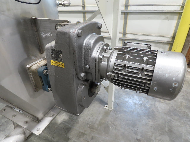 MAC Equipment Stainless Food Grade Dry Batch Mixer 48" Tank with Scales 40Cu/Ft