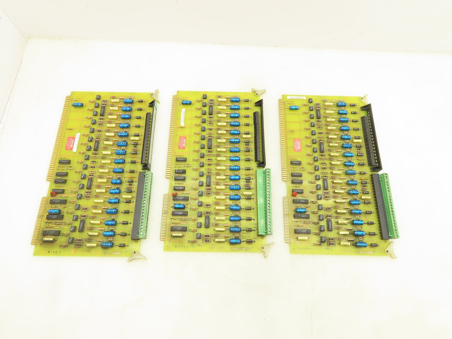 Cincinnati Milacron 3-531-4350A HDCI PLC Slot Card Circuit Board Module Lot of 3