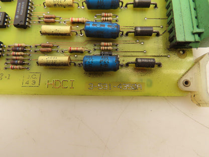 Cincinnati Milacron 3-531-4350A HDCI PLC Slot Card Circuit Board Module Lot of 3