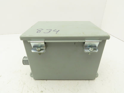 Hoffman  A8066CH Electrical Enclosure 8x6x6" Continuous Hinged With Backplate