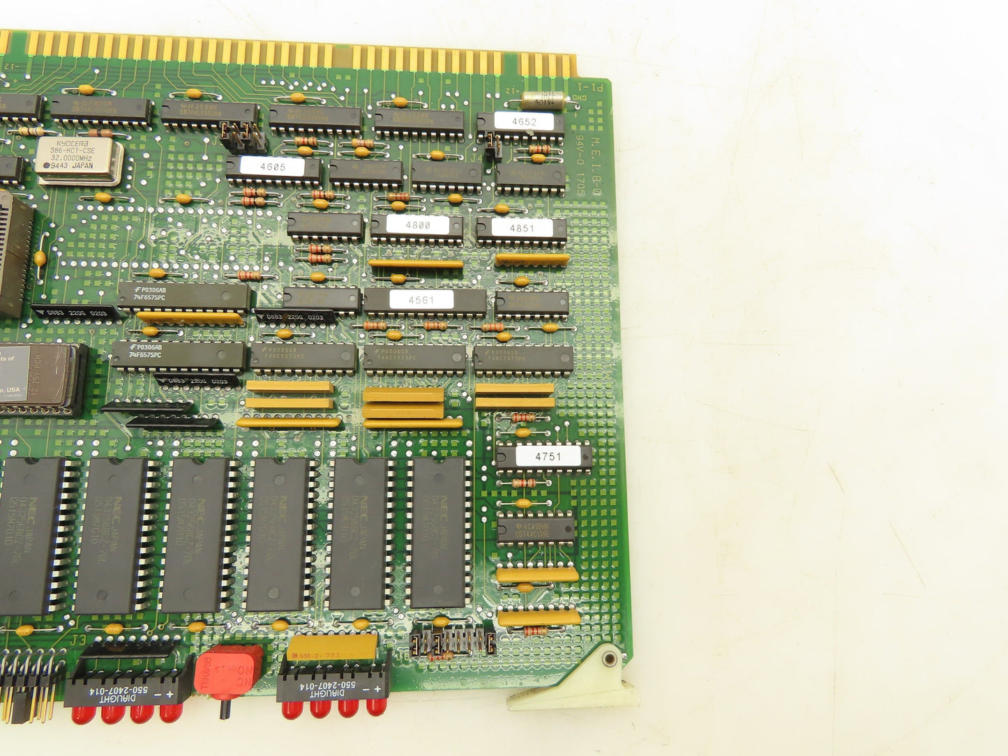 Cincinnati Milacron 3-533-0839G CPU Slot Card Circuit Board PLC P186 Rev C