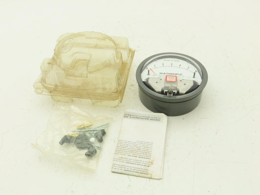 Dwyer Magnehelic Differential Pressure Gauge 0-6" 15 PSIG