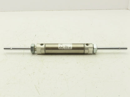 SMC NCDMW106-0275 Round Body Air Cylinder 1-1/16" Bore 2-3/4" Stroke Double Rod