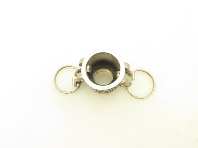 PT Coupling 10D 316SS Stainless Camlock Cam & Groove 1" NPT Female  Lot of 2