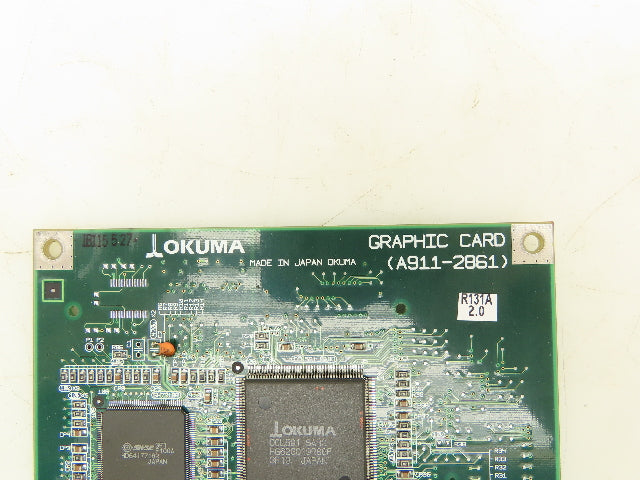 Okuma 1911-2861 PLC Graphic Circuit Board Card Module