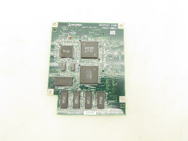 Okuma 1911-2861 PLC Graphic Circuit Board Card Module