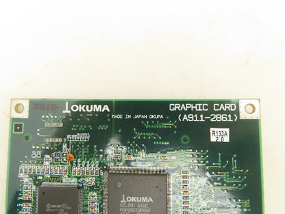 Okuma 1911-2861 PLC Graphic Circuit Board Card Module