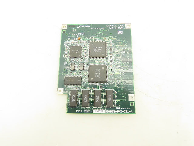Okuma 1911-2861 PLC Graphic Circuit Board Card Module