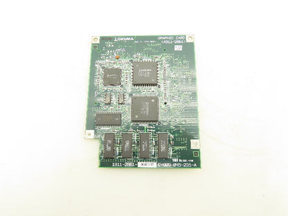 Okuma 1911-2861 PLC Graphic Circuit Board Card Module