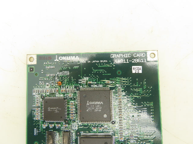 Okuma 1911-2861 PLC Graphic Circuit Board Card Module
