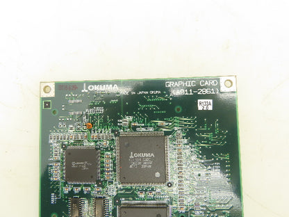 Okuma 1911-2861 PLC Graphic Circuit Board Card Module