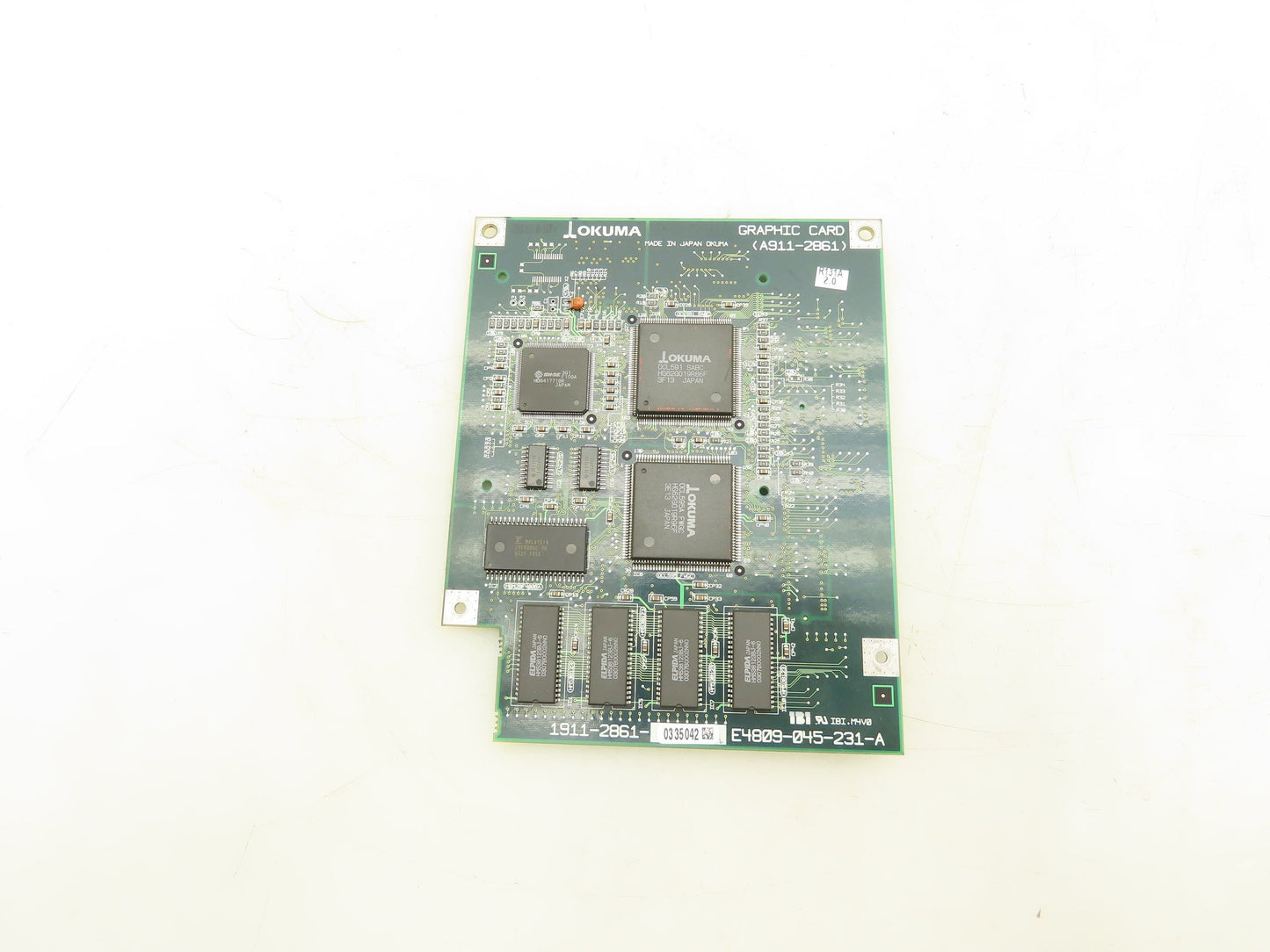 Okuma 1911-2861 PLC Graphic Card Circuit Board Module
