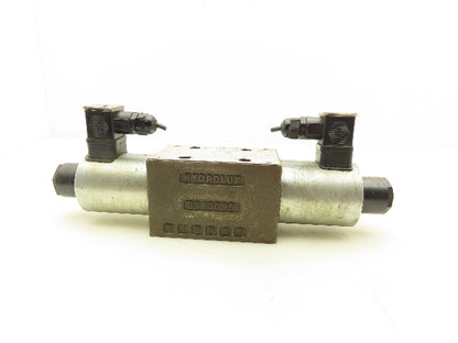 Moog Hydrolux WE43P10CB03C0BN Directional Control Solenoid Valve 24VDC